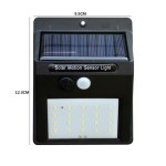 Solar Motion Light Manufacturer - 20 LED Solar Body-sensor Lamp for Yard Applications CE RoHS