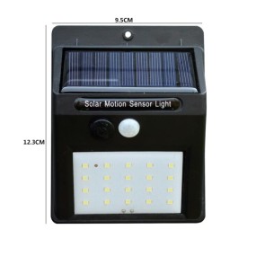 Solar Motion Light Manufacturer - 20 LED Solar Body-sensor Lamp for Yard Applications CE RoHS