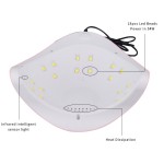 Portable Nail Lamp Supplier - 54W 18pcs Professional Fast Cure Nail Dryer for Acrylic Gel