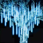 National Day Lights Factory - LED Meteor Shower Light for National Day Decorative Water Drop Light