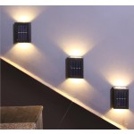 Decorative Wall Light Factory - Outdoor Solar Wall Lamp Waterproof Up Down Light Decorative