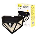 Motion Sensor Light Manufacturer - 166 LED High Bright 3 Mode Body Sensing Lamp CE EMC Certified