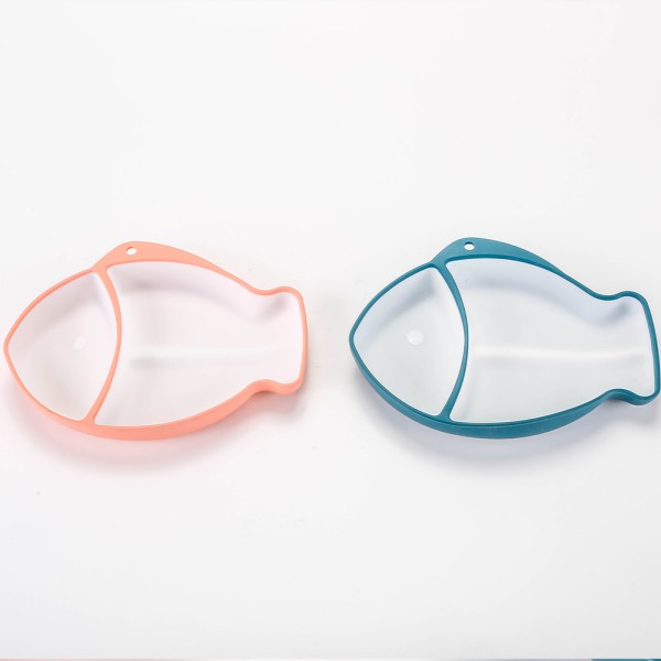 Baby Suction Bowl Factory - Fish Shape Silicone Plate