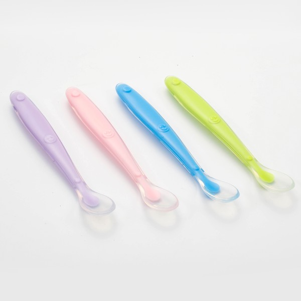 Baby Feeding Spoon Supplier - Soft Head Full Silicone
