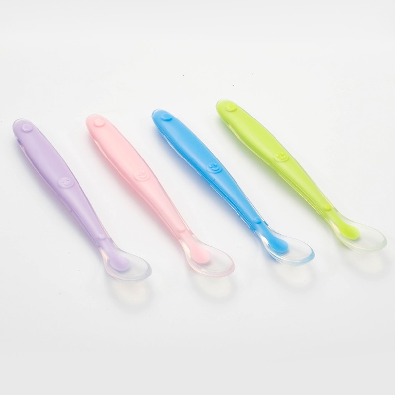 Baby Feeding Spoon Supplier - Soft Head Full Silicone