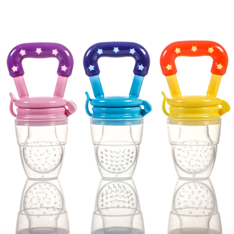 婴儿牙胶奶嘴生产商-卡通水果不含BPA