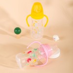 婴儿奶瓶厂家-330毫升宽口卡通把手