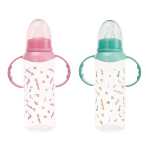 Baby Nipple Bottle Supplier - 250ml BPA Free PP Handle