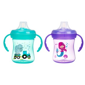 Baby Training Cup Factory - Food Grade Leakproof Handle