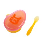 Baby Food Bowl Supplier - Divided with Spoon PP Set