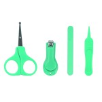 婴儿指甲钳套装生产商-4件套环保