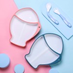 Baby Suction Bowl Factory - Fish Shape Silicone Plate