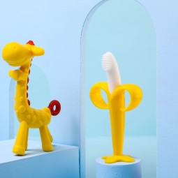 婴儿牙胶供应商-香蕉形状可啃咬礼品