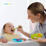 Baby Food Bowl Supplier - Divided with Spoon PP Set
