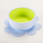 Baby Food Bowl Supplier - One Piece Silicone Drop Proof