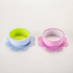 Baby Suction Bowl Supplier - Flower Shaped Silicone