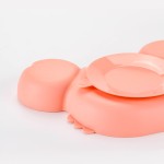 Baby Dinner Plate Manufacturer - Cartoon Crab Silicone