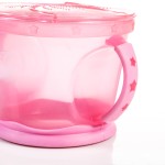 婴儿零食杯厂家-代工定制彩色PP TPE