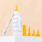 宠物喂养瓶厂家-60毫升硅胶哺乳器套装