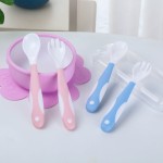 Baby Training Spoon Factory - Soft Silicon Elbow Design