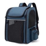 宠物旅行包厂家-工厂供应可扩展运输箱带安全带可折叠包