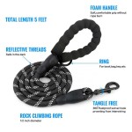 豪华狗牵引绳厂家-批发豪华强韧狗牵引绳尼龙绳项圈重型