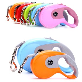 Retractable Leash Supplier - Custom Double Retractable Roulette Leash 3 and 5 M Long Leashes