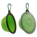 旅行宠物碗厂家-高品质环保便携旅行硅胶可折叠碗