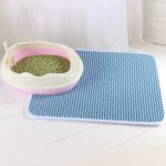 EVA猫砂垫厂家-宠物EVA双层猫砂垫耐用防水自动盆收集器
