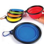 旅行宠物碗厂家-高品质环保便携旅行硅胶可折叠碗