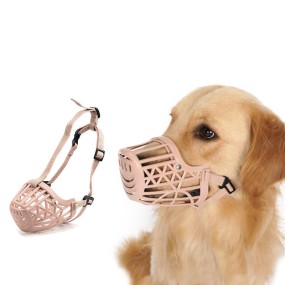 Dog Muzzle Factory - Wholesale Pet Adjustable Soft Comfortable Breathable Anti-Bite Muzzle