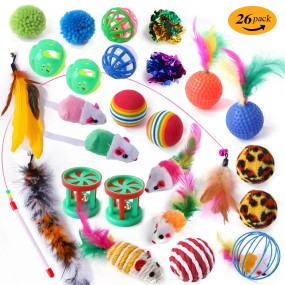 Mouse Toy Set Manufacturer - Hot Sale 21Pcs/Pack Eco-Friendly Mouse Toy Set Interactive Tunnel