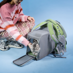 Cat Backpack Supplier - All Seasons Portable Pet Bag Zipper Closure Expandable Shoulder Bag