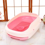 便携猫砂盆厂家-高品质环保便携3部件配件猫砂盆