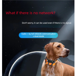 宠物追踪项圈厂家-高级双模GPS追踪器可充电防水项圈