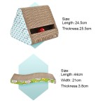 圆形抓板厂家-流行批发可回收圆形折叠瓦楞板