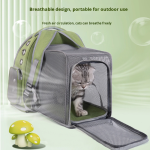 Cat Backpack Supplier - All Seasons Portable Pet Bag Zipper Closure Expandable Shoulder Bag
