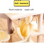 猫树厂家-批发高品质木制平台吊床抓树屋塔