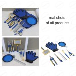 宠物刷套装厂家-专业8合1美容工具套装带存储袋