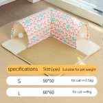 猫隧道床厂家-批发猫洞睡垫双开口可洗2合1