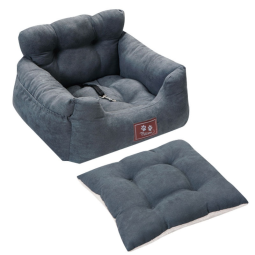 汽车座套厂家-批发便携韩式汽车环保纯色图案狗座套