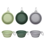 旅行宠物碗厂家-高品质环保便携旅行硅胶可折叠碗