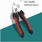 宠物指甲剪厂家-批发安全指甲剪带锉刀美容剪