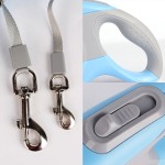 伸缩牵引绳厂家-定制双伸缩转盘牵引绳3和5米长绳