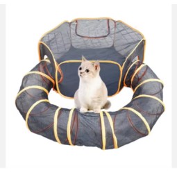 宠物游戏帐篷厂家-带隧道帐篷户外围栏便携游戏围栏室内游戏