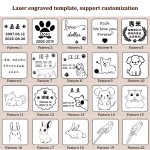 宠物纪念盒厂家-定制木制宠物毛发牙齿爪存储盒照片雕刻