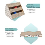 圆形抓板厂家-流行批发可回收圆形折叠瓦楞板