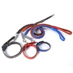 编织皮革项圈厂家-批发高品质流行皮革可调编织项圈