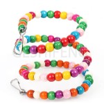 宠物鸟玩具厂家-工厂批发环保宠物鸟玩具套装绳咬胶