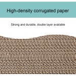 圆形抓板厂家-流行批发可回收圆形折叠瓦楞板